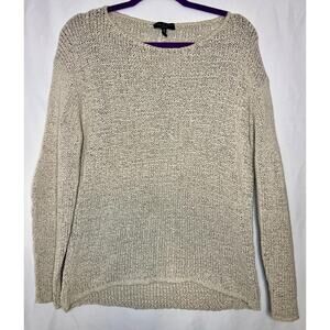 Rag & Bone XXS Cream Purl Knit Jumper Sweater